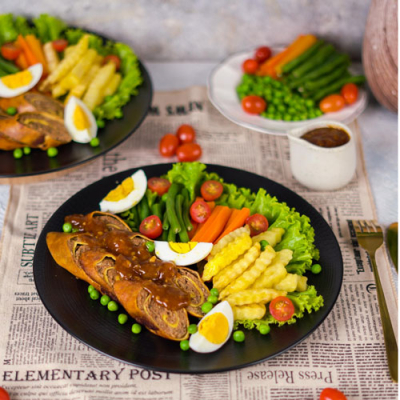 Beef Chicken Galantine