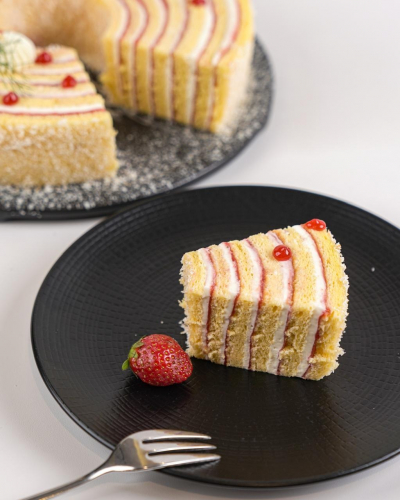 Strawberry Coconut Cake