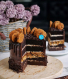 Chocolate Cookie Dough Cake
