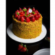 Strawberry Pistachio Cake