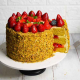 Strawberry Pistachio Cake