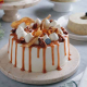 Banana Caramel Chiffon Cake