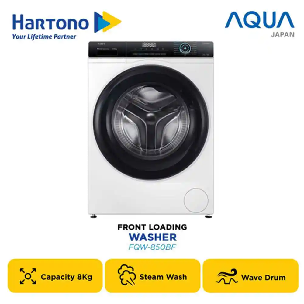 AQUA MESIN CUCI FRONT LOADING WASHER FQW-850BF