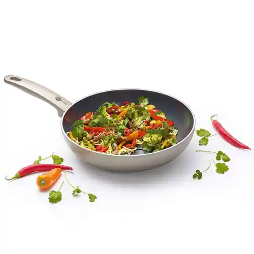 GREENPAN WAJAN PENGGORENGAN 28 CM DEEP FRYPAN CAMBRIDGE BRONZE 701080083