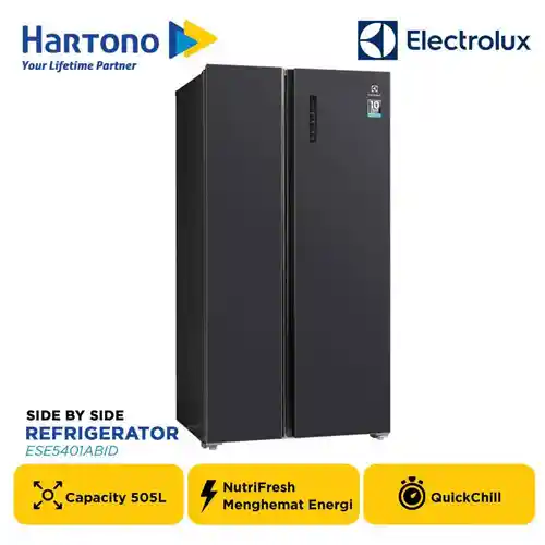 ELECTROLUX KULKAS SIDE BY SIDE REFRIGERATOR ESE5401ABID