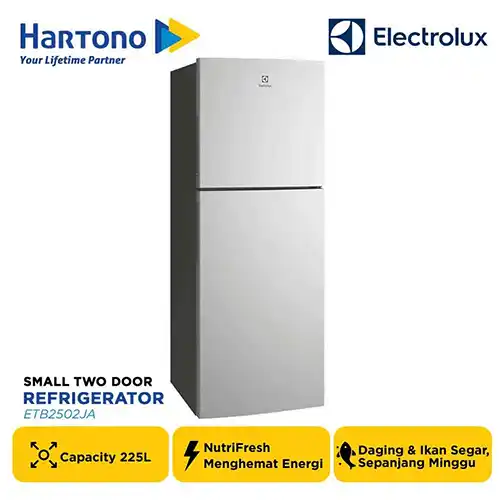 ELECTROLUX KULKAS 2 PINTU KECIL SMALL 2 DOOR REFRIGERATOR ETB2502JA