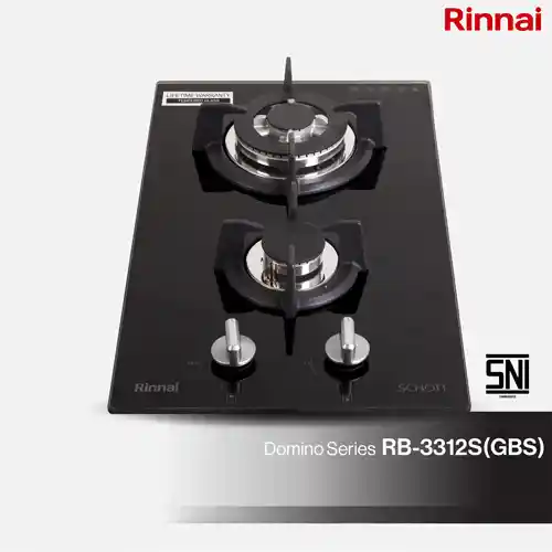 RINNAI KOMPOR TANAM BUILT IN HOB RB-3312S(GBS)