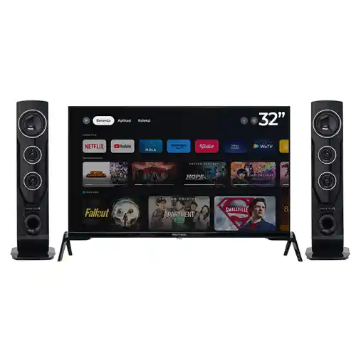 POLYTRON 32 inch SMART CINEMAX GOOGLE TV PLD32TG9055