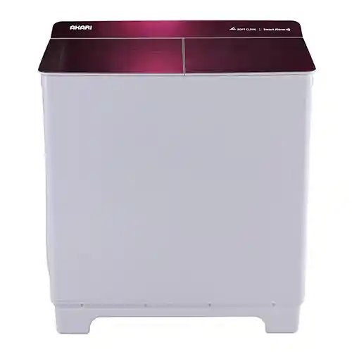 AKARI MESIN CUCI 2 TABUNG SEMI AUTO WASHER AWM12FS_MAROON