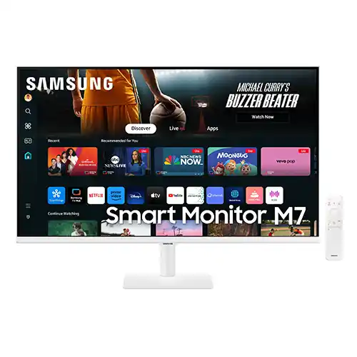 SAMSUNG 32 INCH 4K UHD SMART MONITOR M7 LS32DM701UEXXD