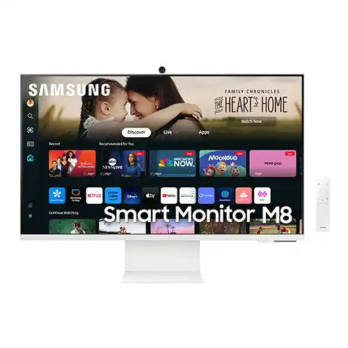 SAMSUNG 32 INCH 4K UHD SMART MONITOR M8 LS32DM801UEXXD