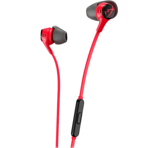 HYPERX CLOUD EARBUDS II GAMING EARBUDS WITH MIC RED 705L8AA