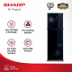 SHARP KULKAS 2 PINTU KECIL SMALL 2 DOOR REFRIGERATOR BLUE SJ317MGDB