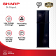 SHARP KULKAS 2 PINTU KECIL SMALL 2 DOOR REFRIGERATOR PINK SJ317MGDP