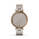 GARMIN SMART WATCH LILY ROSEGOLD LIGHTSAND SILICONE