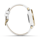 GARMIN SMART WATCH LILY LEATHER GOLD WHITE