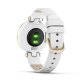 GARMIN SMART WATCH LILY LEATHER GOLD WHITE