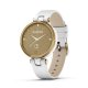 GARMIN SMART WATCH LILY LEATHER GOLD WHITE