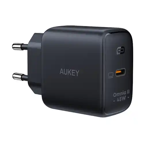 AUKEY ADAPTOR WALL CHARGER AK_PA-B2T_BK