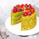 Strawberry Pistachio Cake