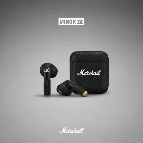 MARSHALL PERSONAL EARPHONE MINOR IV - BLACK