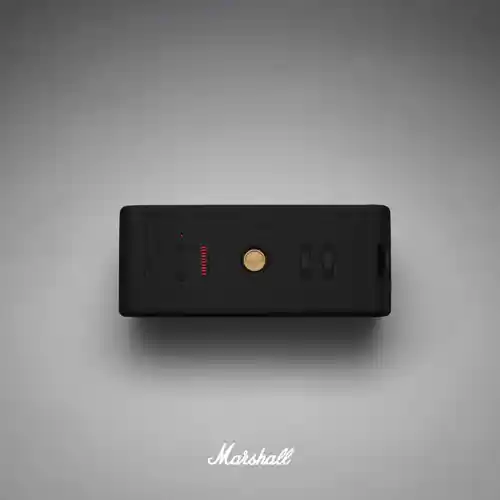 MARSHALL PORTABLE BLUETOOTH SPEAKER EMBERTON II - BLACK AND BRASS