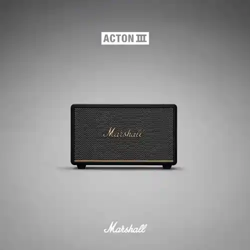MARSHALL BLUETOOTH SPEAKER ACTON III BLACK