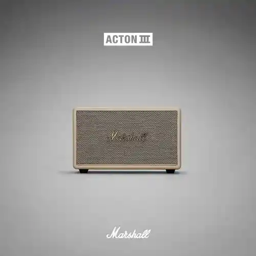 MARSHALL BLUETOOTH SPEAKER ACTON III CREAM