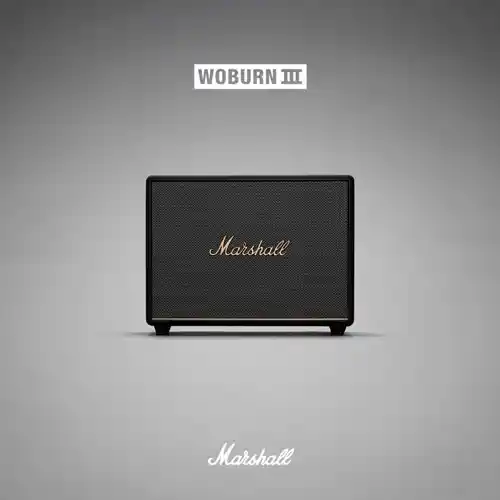 MARSHALL BLUETOOTH SPEAKER WOBURN III BLACK