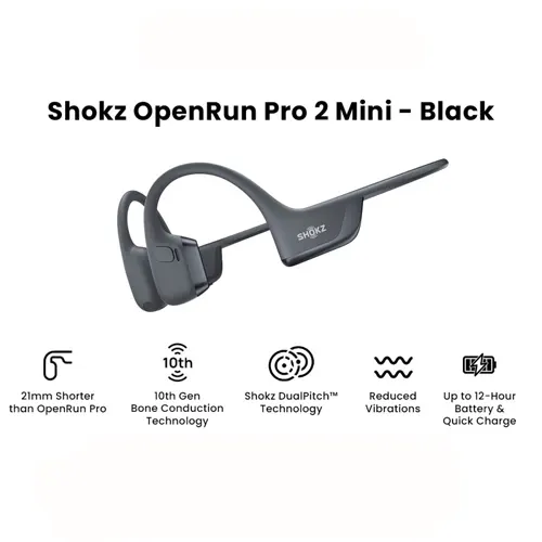 SHOKZ WIRELESS EARPHONE OPENRUN PRO 2 BLACK