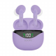 LOOPS PERSONAL TRUE WIRELESS EARPHONE LED TWS X05 GRAPE