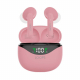 LOOPS PERSONAL TRUE WIRELESS EARPHONE LED TWS X05 PEACH