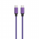 LOOPS KABEL DATA / KABEL CHARGER TYPE C TO TYPE C CABLE 1.2M PRO PURPLE