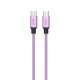 LOOPS KABEL DATA / KABEL CHARGER TYPE C TO TYPE C CABLE 1.2M PRO LILAC