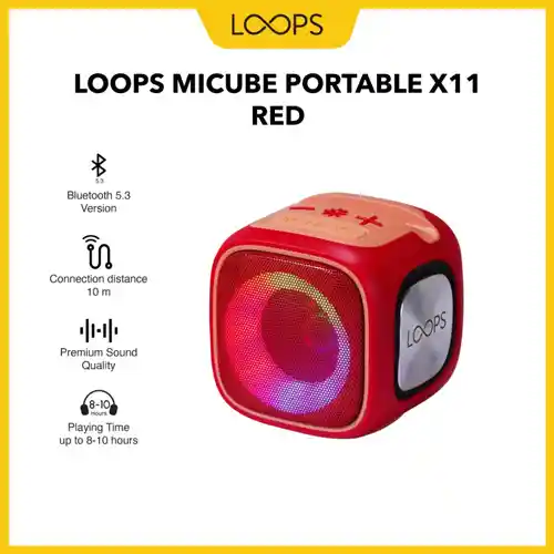 LOOPS MICUBE PORTABLE X11 RED