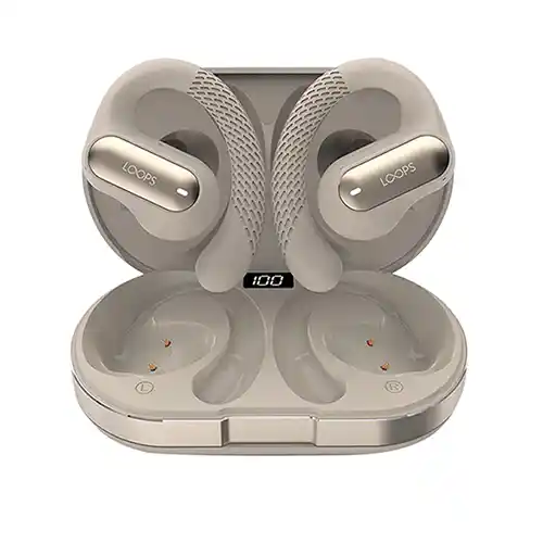 LOOPS PERSONAL TRUE WIRELESS EARPHONE OPEN AIR JOY X22 BEIGE