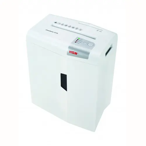 HSM MESIN PENGHANCUR KERTAS PAPER SHREDDER X10 CC 4.5X30MM WHITE HSM_X10