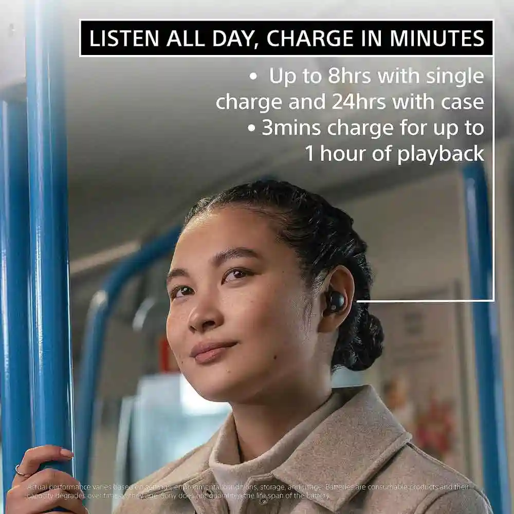 SONY EARPHONE NOISE CANCELLING NIRKABEL TWS WF-1000XM5 SERIES