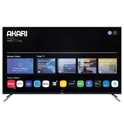 AKARI 43 INCH 4K UHD SMART TV SW-5743S