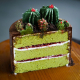 Buttercream Cactus Cake