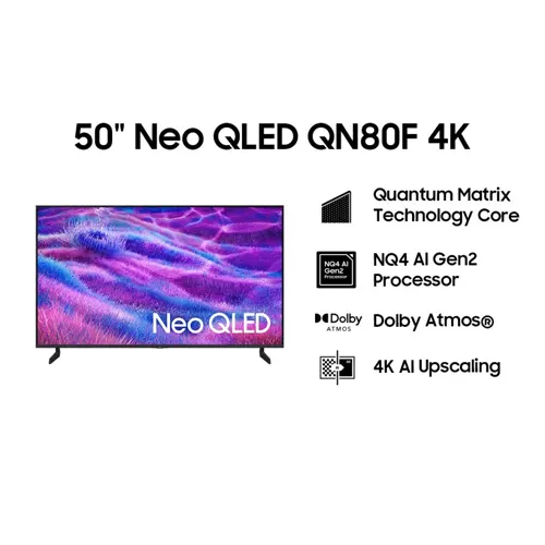 SAMSUNG Neo QLED 4K Smart TV QN80FAKXXD SERIES