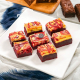 Red Velvet Cheesecake Brownie
