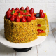 Strawberry Pistachio Cake