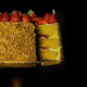 Strawberry Pistachio Cake