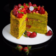 Strawberry Pistachio Cake