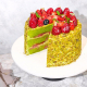 Strawberry Pistachio Cake