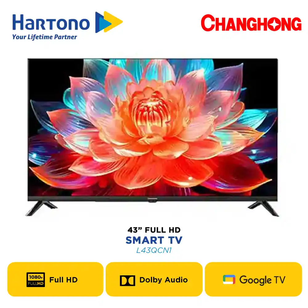 CHANGHONG 43 INCH FULL HD GOOGLE SMART TV L43QCN1