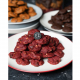 Red velvet chocochips pecan & walnuts cookies