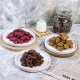 Red velvet chocochips pecan & walnuts cookies